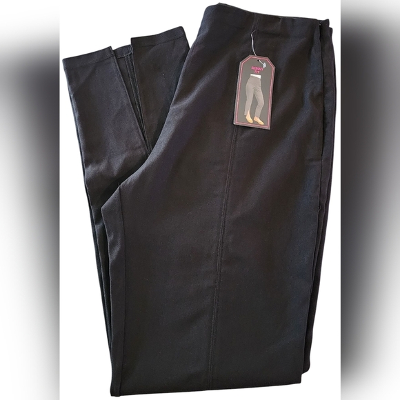 NB Millennium Black Skinny High Rise Stretch Pants Women's XL 15-17 NWT - Picture 1 of 12